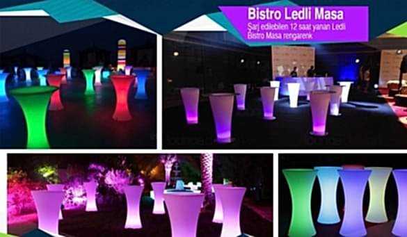 Ledli Bistro Masa