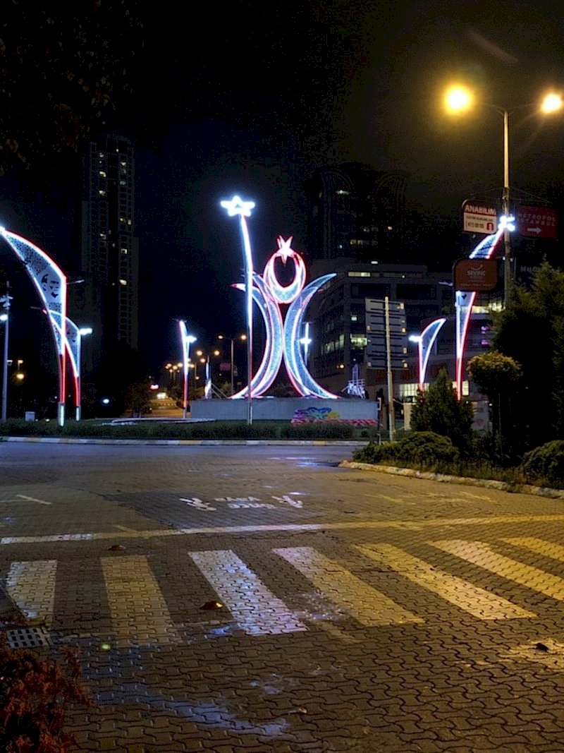meydan kavşak aydınlatma